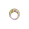 SPIRAL RING GROEN + ROZE